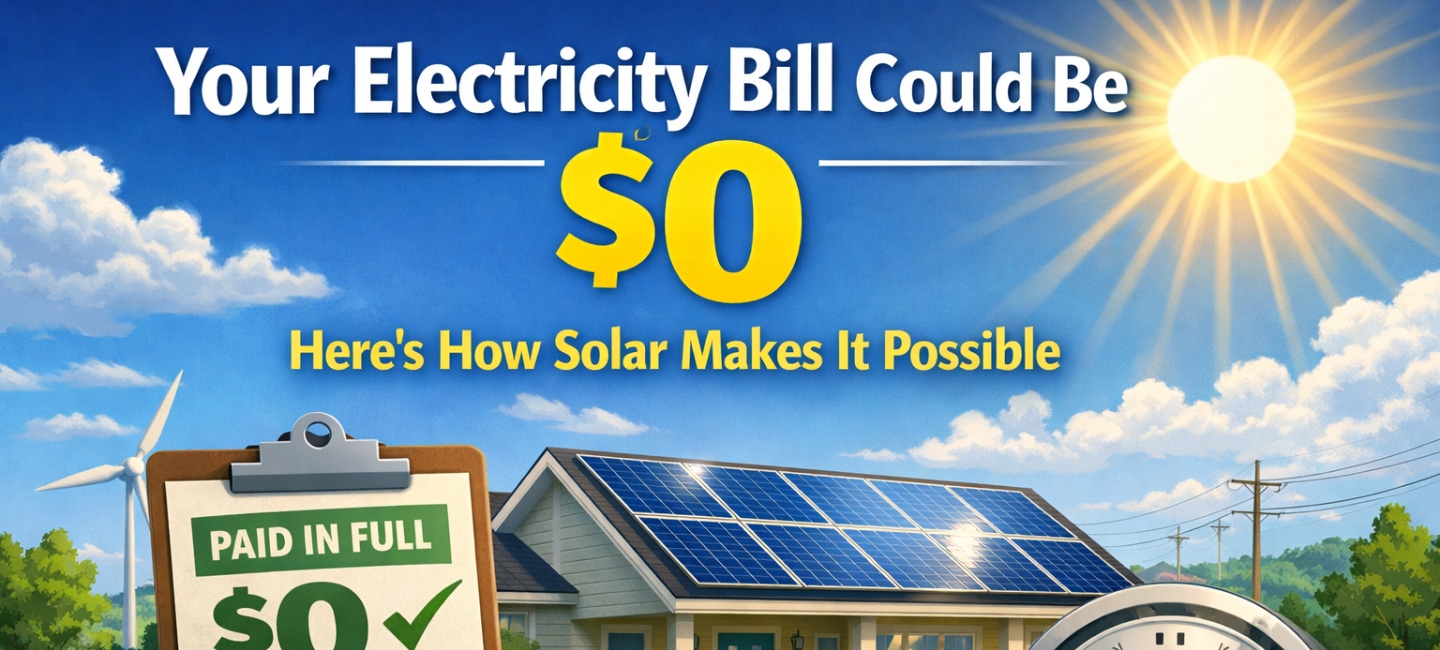 Your Electricity Bill Could Be $0 - Here’s How Solar Makes It Possible