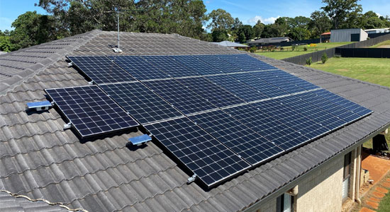 6.6kW Residential Solar Panel Installation by Sunny Gold Solar