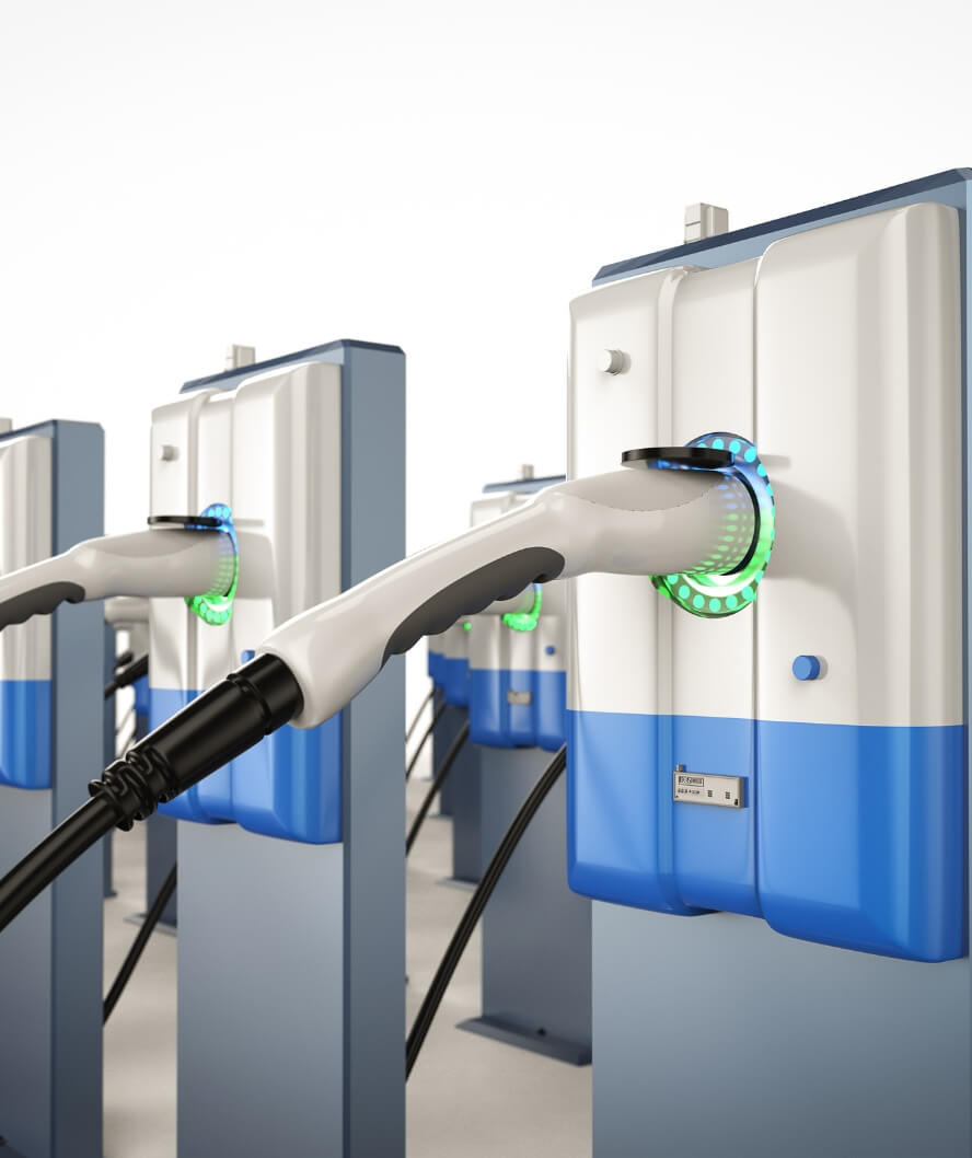 Electric Vehicle Charging Stations by Sunny Gold Solar